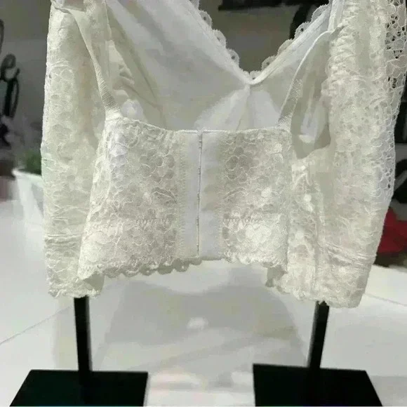 PARFAIT Adriana P5482 Women's Curvy and Full Bust Supportive Wire-Free Lace Bra - Picture 5 of 5